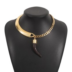 occidental style wind retro personality splice necklace  exaggerating fashion ..