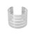 occidental style fashion exaggerating surface width hollow geometry bangle  personality wind opening