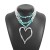 occidental style samll retro multilayer big love beads chain  wind Pearl turquoise necklace