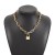occidental style brief samllI wind chain chain  head retro high buckle necklace woman