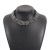 occidental style  exaggerating chain width necklace personality samll brief bracelet set