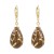  Alloy enamel flowers earrings drop earring lady occidental style exaggerating Bohemia