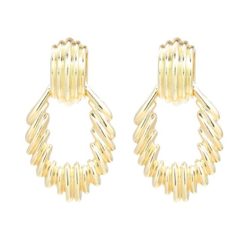 trend Alloy earrings exaggerating Earring lady occidental style Metal wind windearrings
