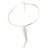  occidental style necklace lady Alloy diamond flowers leaves pendant exaggerating style sweater chain