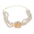 super occidental style exaggerating necklace woman fully-jewelled flowers chain clavicle chain bridenecklace