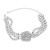 super occidental style exaggerating necklace woman fully-jewelled flowers chain clavicle chain bridenecklace