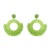  new occidental style exaggerating earrings lady cirque sector Bohemiaearrings