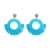  new occidental style exaggerating earrings lady cirque sector Bohemiaearrings