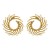 UR creative exaggerating big earrings woman personality brief retro fashion all-Purpose ear stud