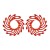 UR creative exaggerating big earrings woman personality brief retro fashion all-Purpose ear stud