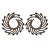 UR creative exaggerating big earrings woman personality brief retro fashion all-Purpose ear stud