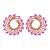 UR creative exaggerating big earrings woman personality brief retro fashion all-Purpose ear stud