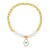 occidental style enamel braceletins all-Purpose beads gilded braceletbrm
