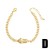 occidental style brief fashion snake bracelet woman samll embed zircon gilded highbrm