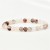 violet beads bracelet woman all-Purpose elasticity rope crystal gift