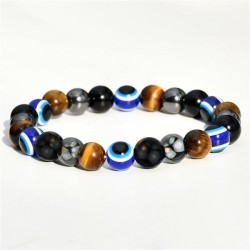 new eyes beads bracelet man woman black eyes occidental style