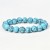 retro turquoise bracelet man womanmm elasticity rope stone