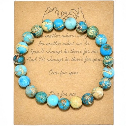 occidental style fashion pattern bracelet womanmm color stone beads gift