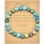 occidental style fashion pattern bracelet womanmm color stone beads gift