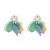  occidental style earrings flowers Earring woman trendins wind elegant temperament retroearrings