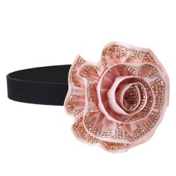  imitate three-dimensional flowers necklace clavicle chain belt woman gift