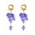 occidental style exaggerating multilayer resin earrings woman Bohemian style samll high