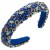  Headband retro fully-jewelled high Headband woman temperament fashion high velvet
