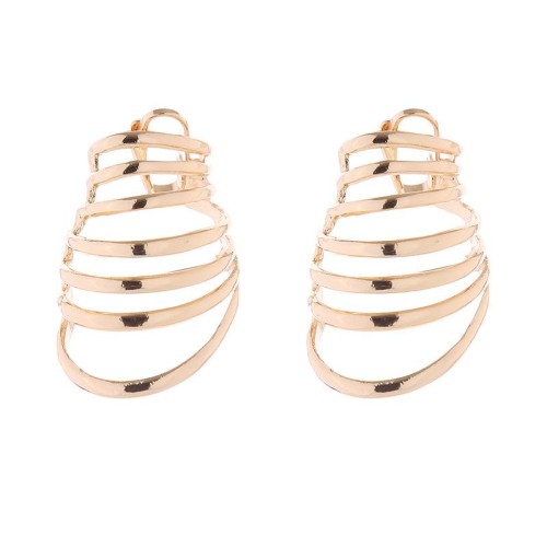 occidental style personality exaggerating Alloy earrings multilayer cirque ear stud