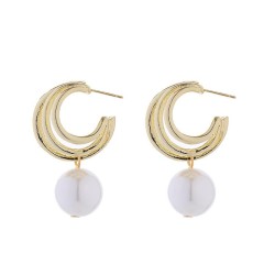 occidental styleins exaggerating elegant Pearl earrings woman  temperament fas..