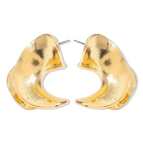 E occidental style wind Irregular earring  brief retro geometry exaggerating earrings woman