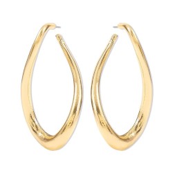 E Drop-type Irregular geometry earring  creative brief wind personality samll ..