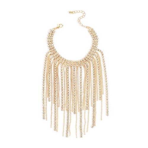  occidental style wind exaggerating samll tassel bracelet  multilayer claw chain Rhinestone beads