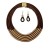occidental style exaggerating multilayer weave necklace earrings set handmade surround long style buckle shawl ch