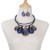 frosting resin glass pendant necklace occidental style drop Modeling exaggeratingecklace set