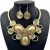  exaggerating resin aluminum handmade necklace flowers clavicle chainnecklace