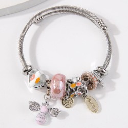 fashion concise all-Purpose more elements pendant woman temperament bangle