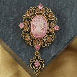 fashion retro medium noble wind flash diamond temperament man woman personalit..