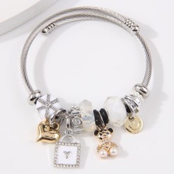 fashion concise all-Purpose flash diamond love samll more elements pendant wom..