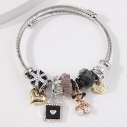 fashion concise all-Purpose flash diamond love samll more elements pendant wom..