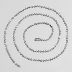 fashion conciseOL stainless steel0.2cm beads man necklace