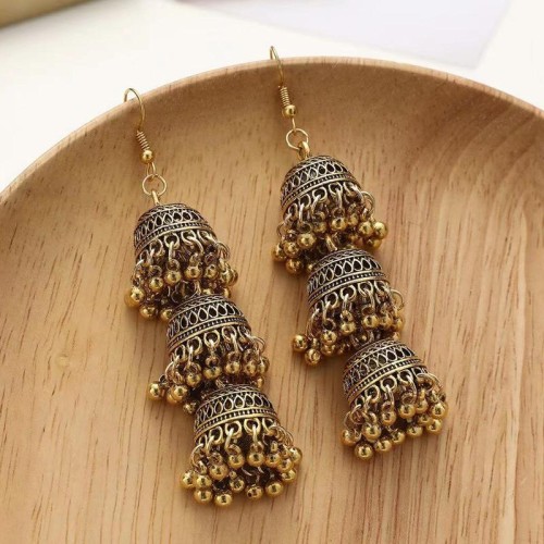 occidental style fashion retro Modeling temperament woman earrings