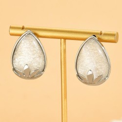 Korean style fashion concise Metal accessories geometry Modeling temperament w..