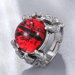 occidental style fashion retro eyes temperament concise ring