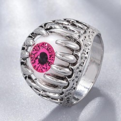 occidental style fashion retro concise eyes eyes temperament ring
