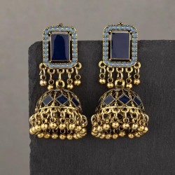 fashion noble wind retro concise temperament woman earring