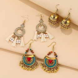occidental style fashion retro exaggerating set earring