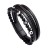 occidental style retro eyes bracelet eyes multilayer leather buckle weave eyes Beads