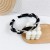 Rhinestone Pearl Headband woman style summer all-Purpose head high weave high brief Headband