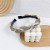 Rhinestone Pearl Headband woman style summer all-Purpose head high weave high brief Headband