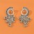 E exaggerating personality wind tassel earrings woman retro Bohemia ethnic style samll Earring
